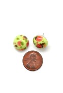 Round Ceramic Splatter Studs